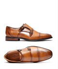 SHOES COGNAC #SL C- 487