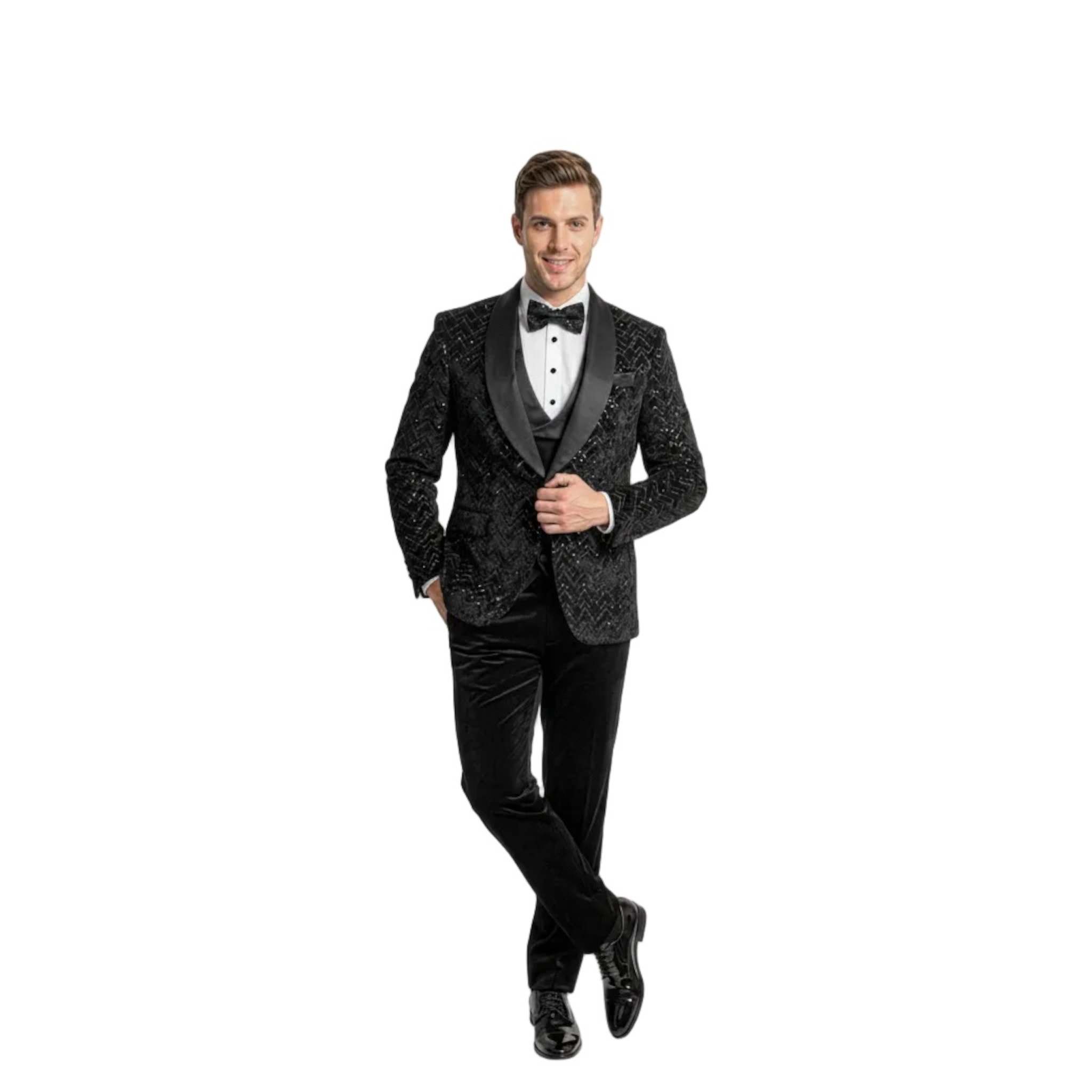 M-435-SK-06 SUIT BLACK