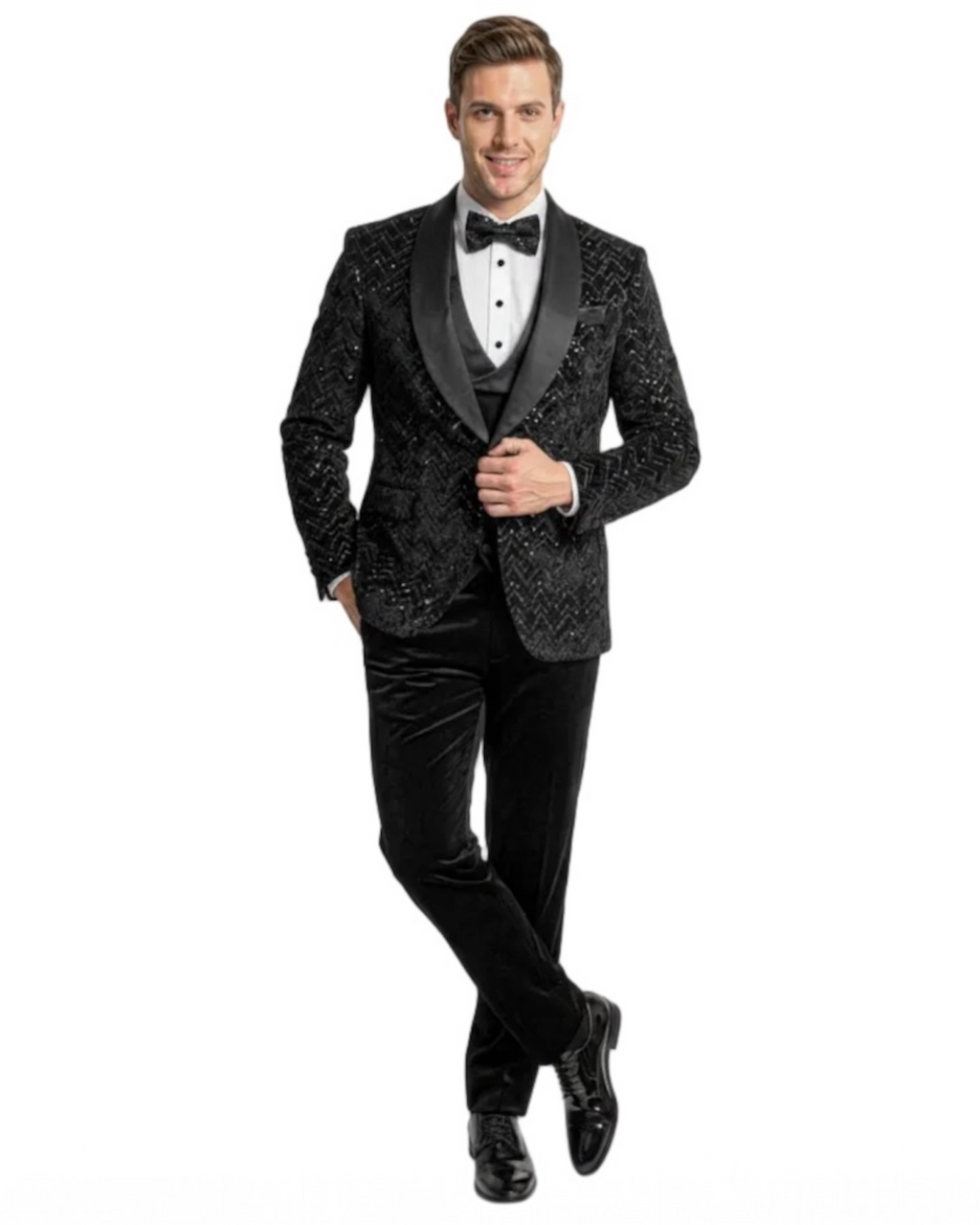 M-435-SK-06 SUIT BLACK