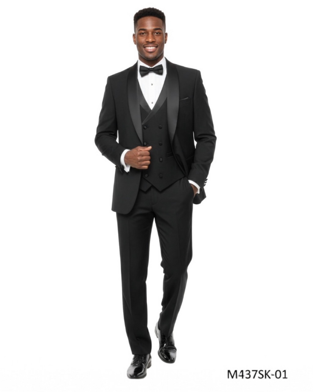 M-437-SK-01 SUIT BLACK