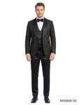 M-444-SK-03 SUIT BLACK