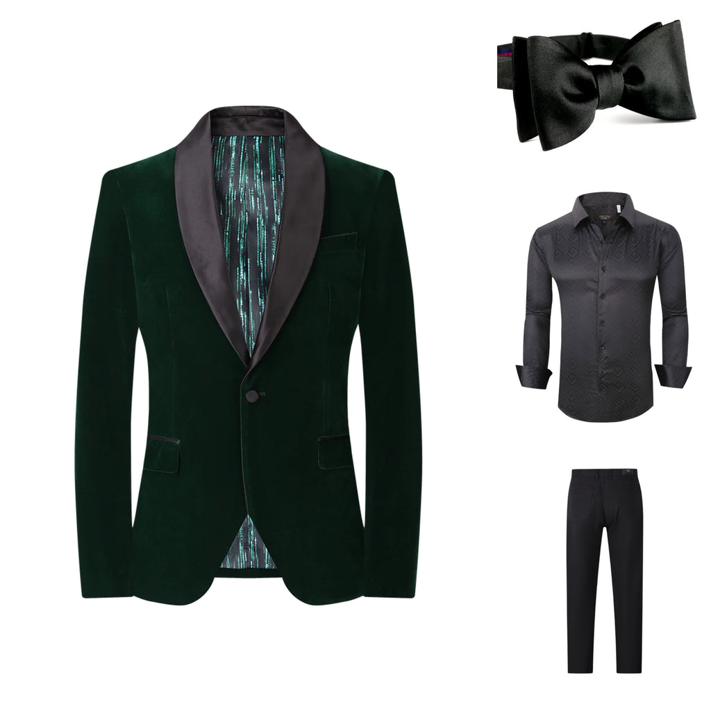1602 SUIT SUSLO GREEN