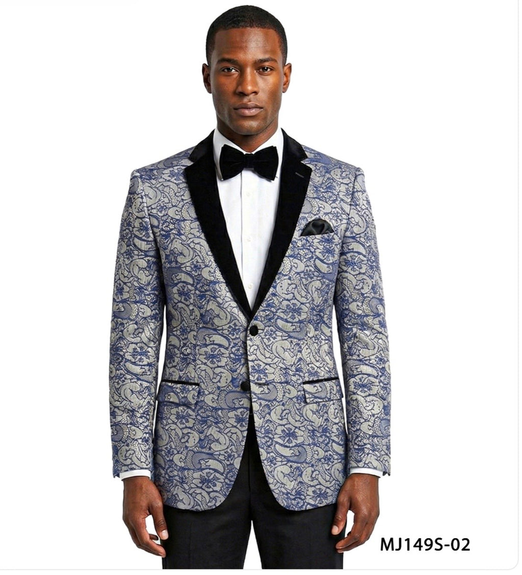 MJ-149-S- 02 JACKET BLUE