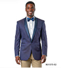 MJ-157-S-02 SUIT BLUE MULTI