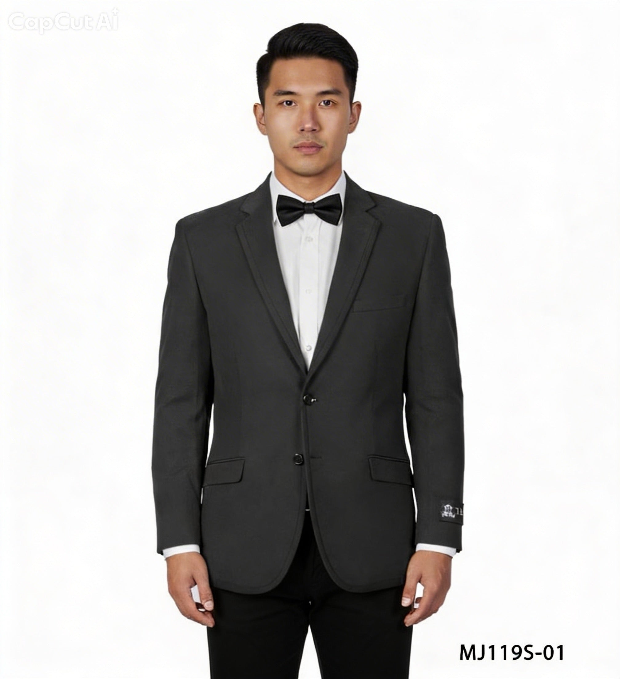 MJ-119-S- 01 SUIT BLACK