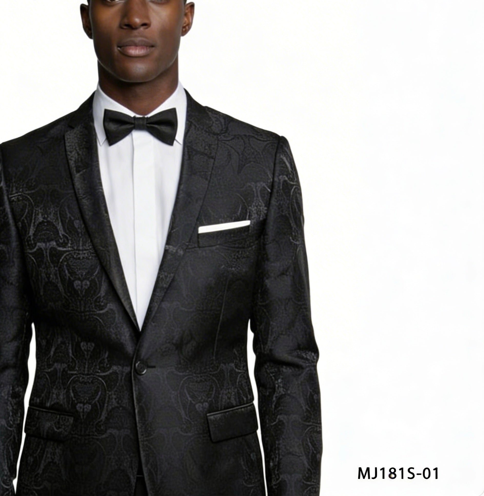 MJ-181-S- 01 SUIT BLACK