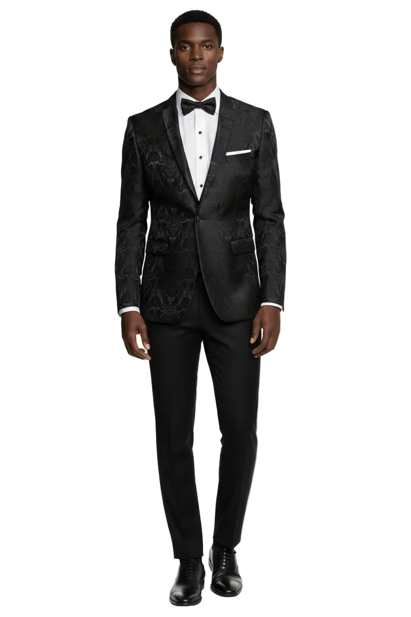 MJ-181-S- 01 SUIT BLACK