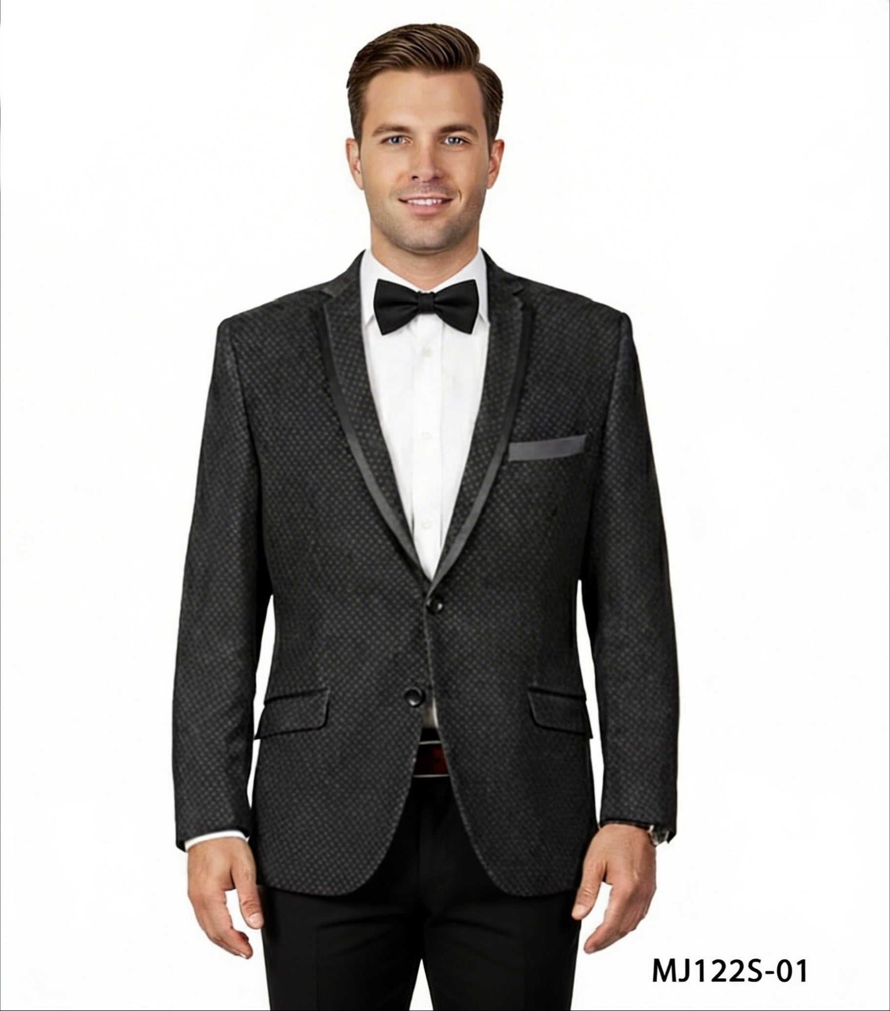 MJ-122-S- 01 SUIT BLACK