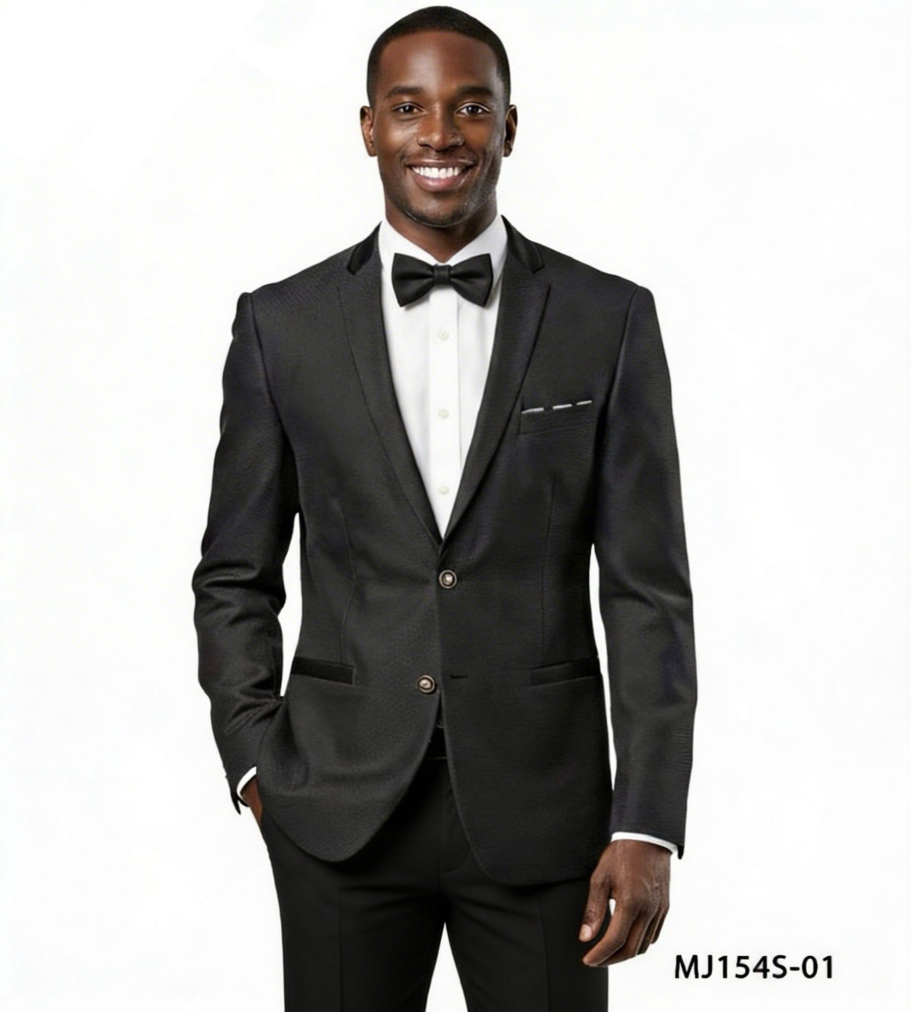 MJ-154-S-01 SUIT BLACK