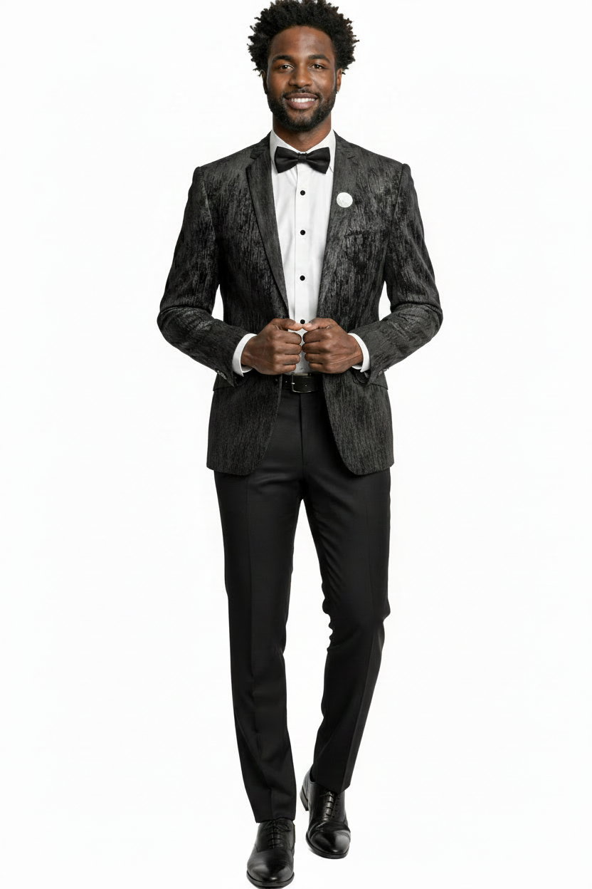 MJ-164-S-01 SUIT BLACK