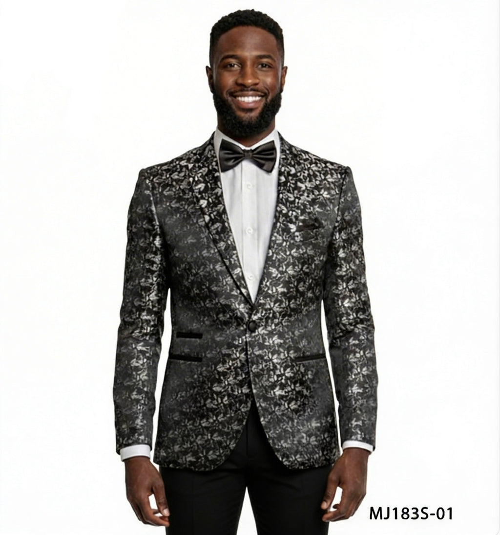 MJ-183-S-01 BLAZER BLACK