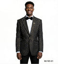 MJ-185-S-01 SUIT BLACK