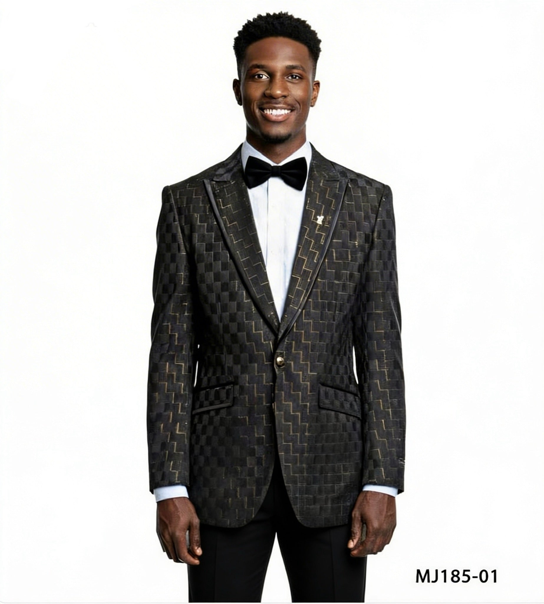 MJ-185-S-01 SUIT BLACK