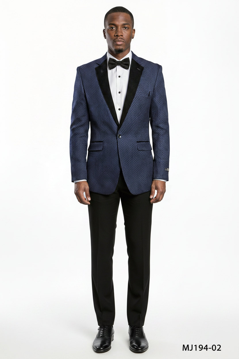 MJ-194-S-02 SUIT BLUE