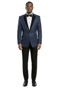 MJ-194-S-02 SUIT BLUE