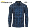 2208 CHARCOAL SHIRT LONG SLEEVE GIANNI