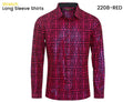 2208 RED SHIRT LONG SLEEVE GIANNI
