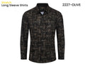2227 OLIVE SHIRT LONG SLEEVE GIANNI