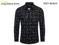2227 BLACK SHIRT LONG SLEEVE GIANNI