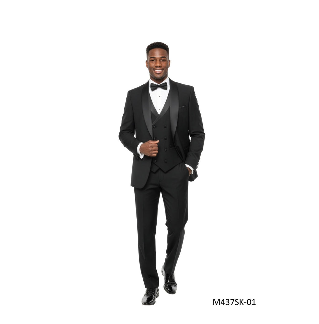 M-437-SK-01 SUIT BLACK