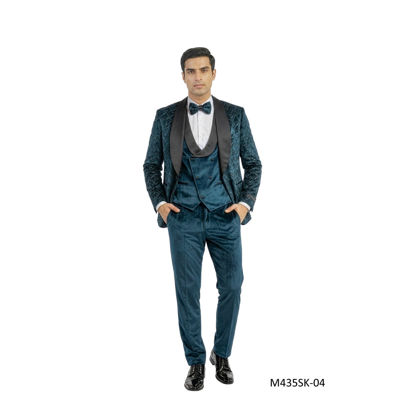 M-435-SK-04 SUIT TEAL
