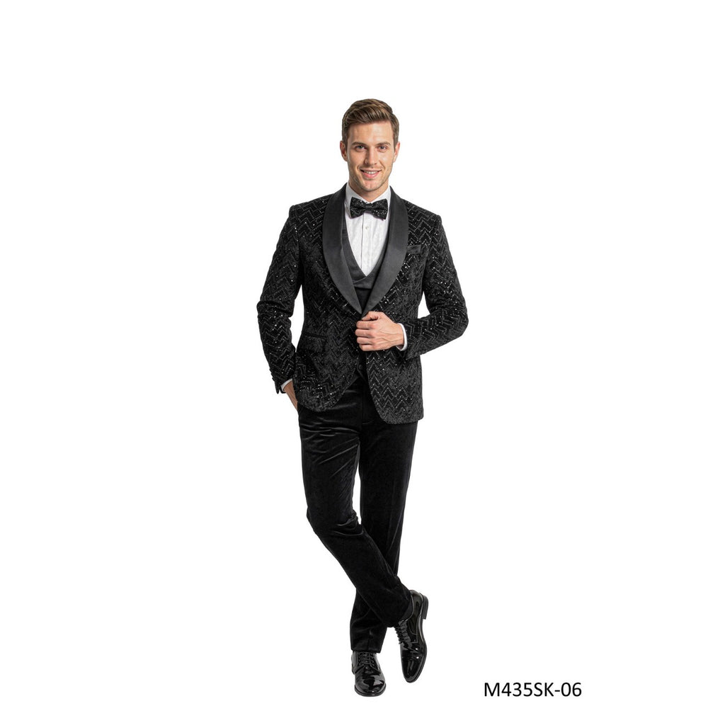 M-435-SK-06 SUIT BLACK
