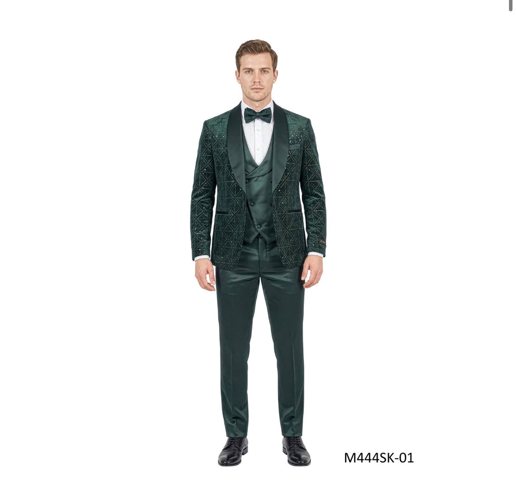 M-444-SK-01 SUIT GREEN