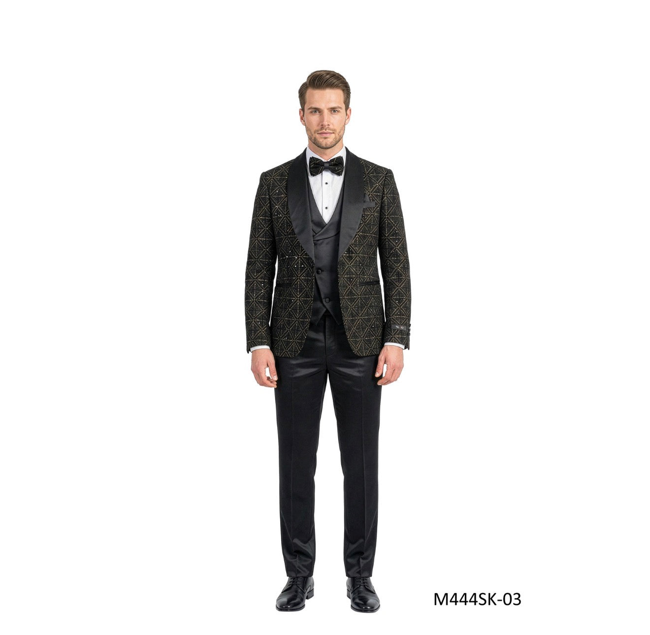M-444-SK-03 SUIT BLACK