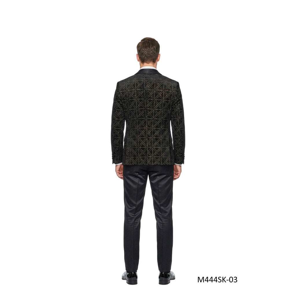 M-444-SK-03 SUIT BLACK