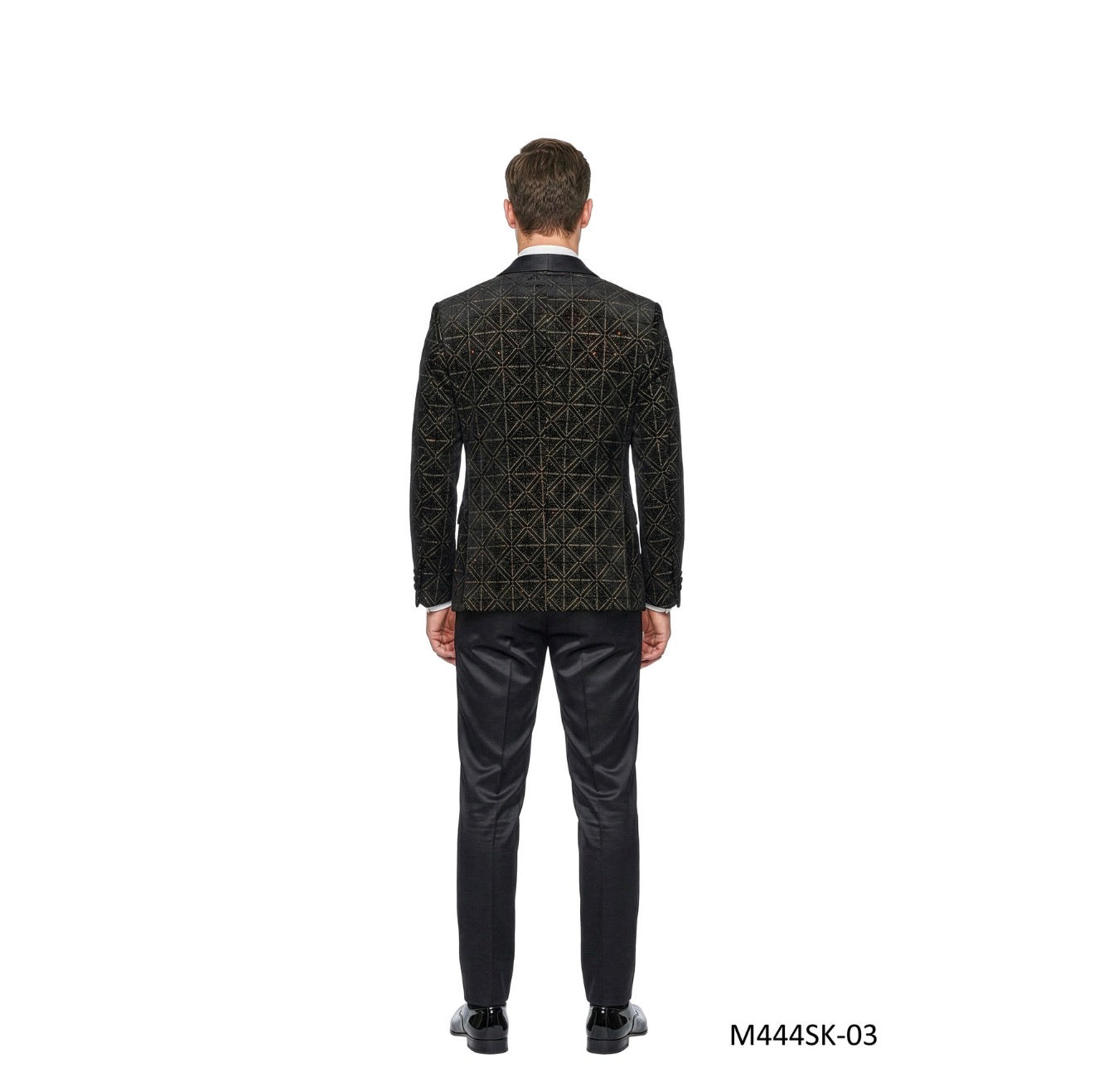 M-444-SK-03 SUIT BLACK