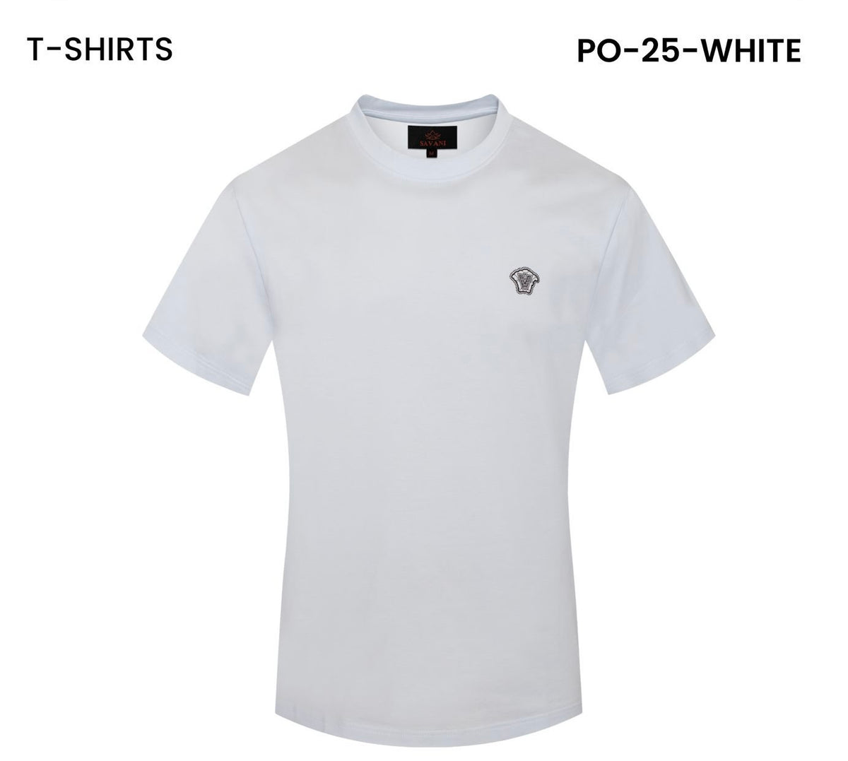 #PO-25 TEE WHITE
