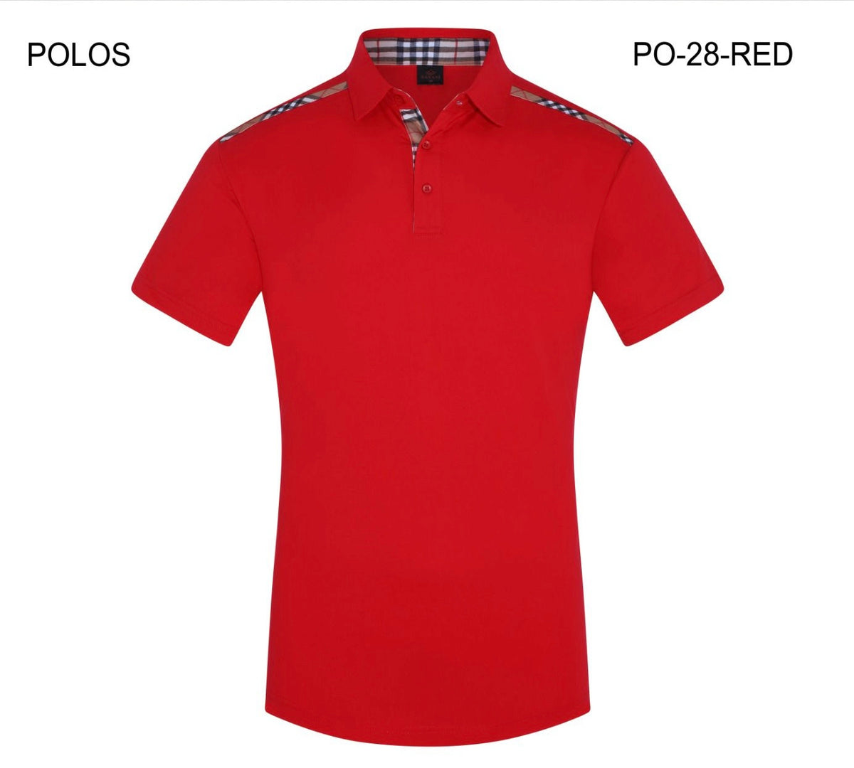 #PO-28 POLO RED