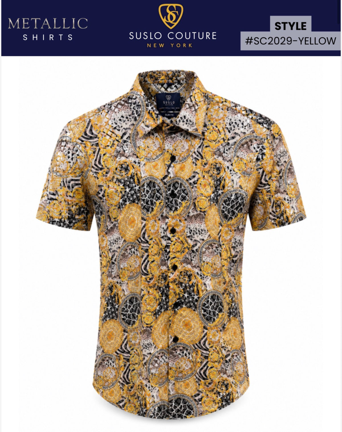 SC-2029 SHORT SLEEVE SHIRT