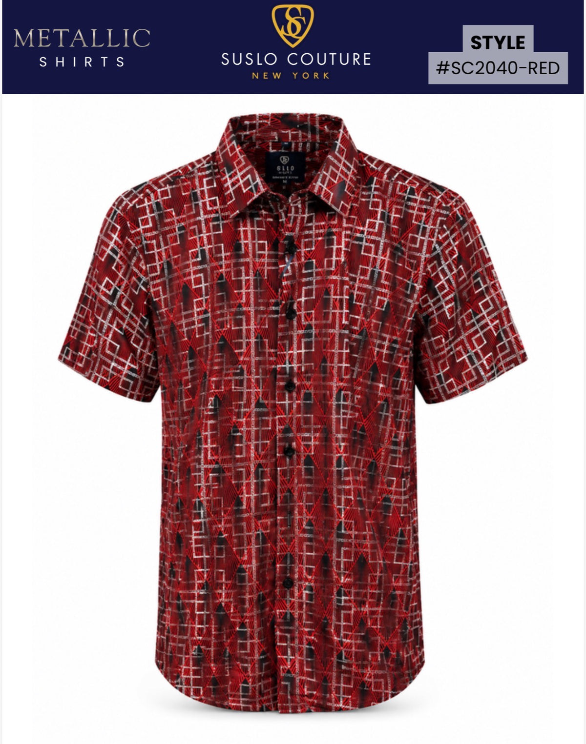 SC- 2040 SHORT SLEEVE SHIRT
