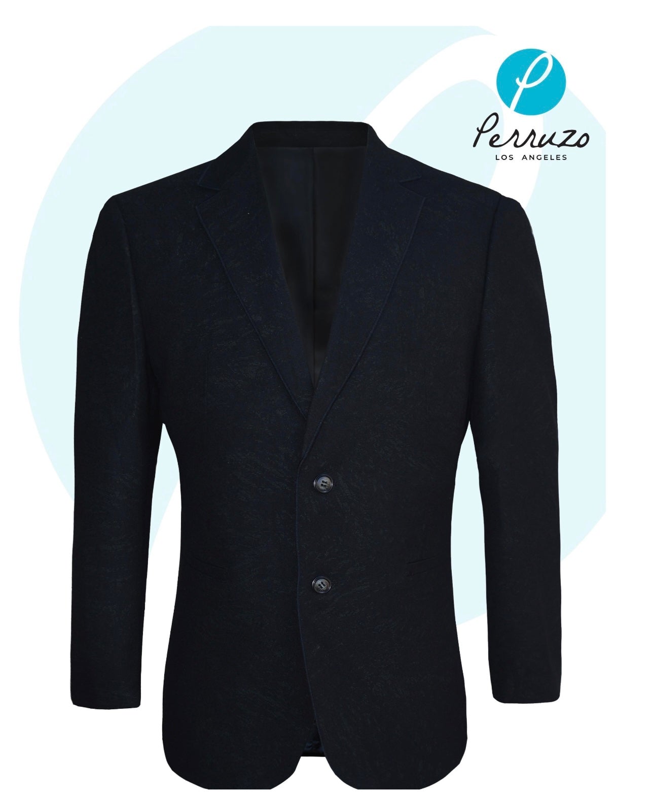#PZ- 9054 BLACK/GREEN BLAZER