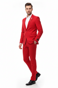 SL- 601 SUIT SUSLO RED