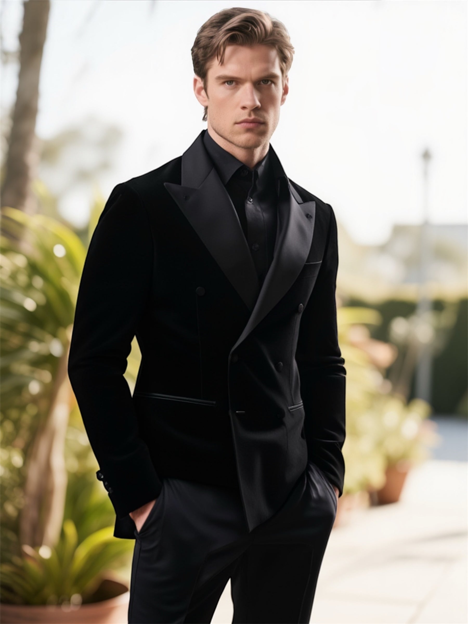 1603 SUIT SUSLO BLACK