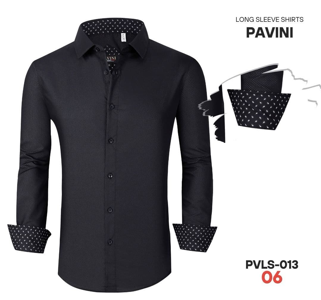 SHIRT PAVINI BLACK 013-06 image 0