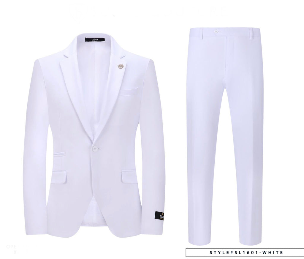 601 SUIT SUSLO WHITE image 0