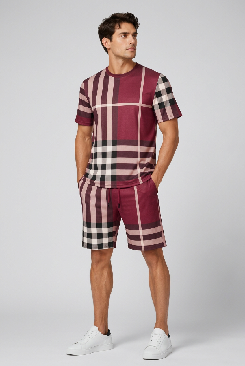 GSS24-5 SET BURGUNDY