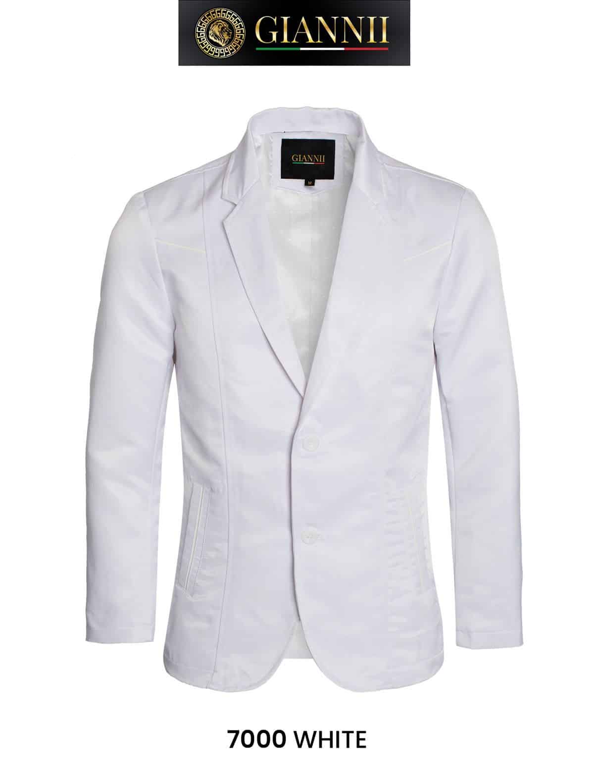 BLAZER WHITE GIANNI #7000 image 0