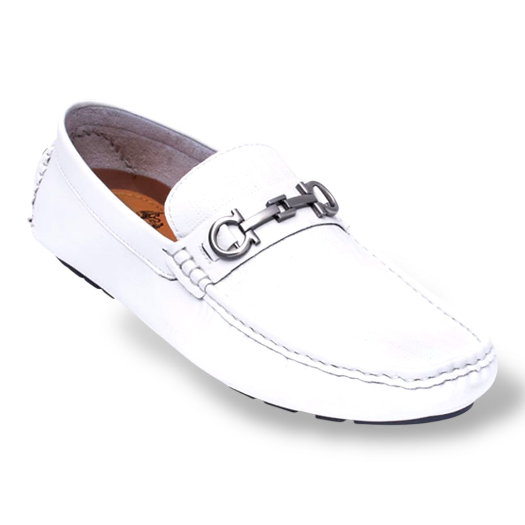 #MOC-61 WHITE SHOES RS image 0