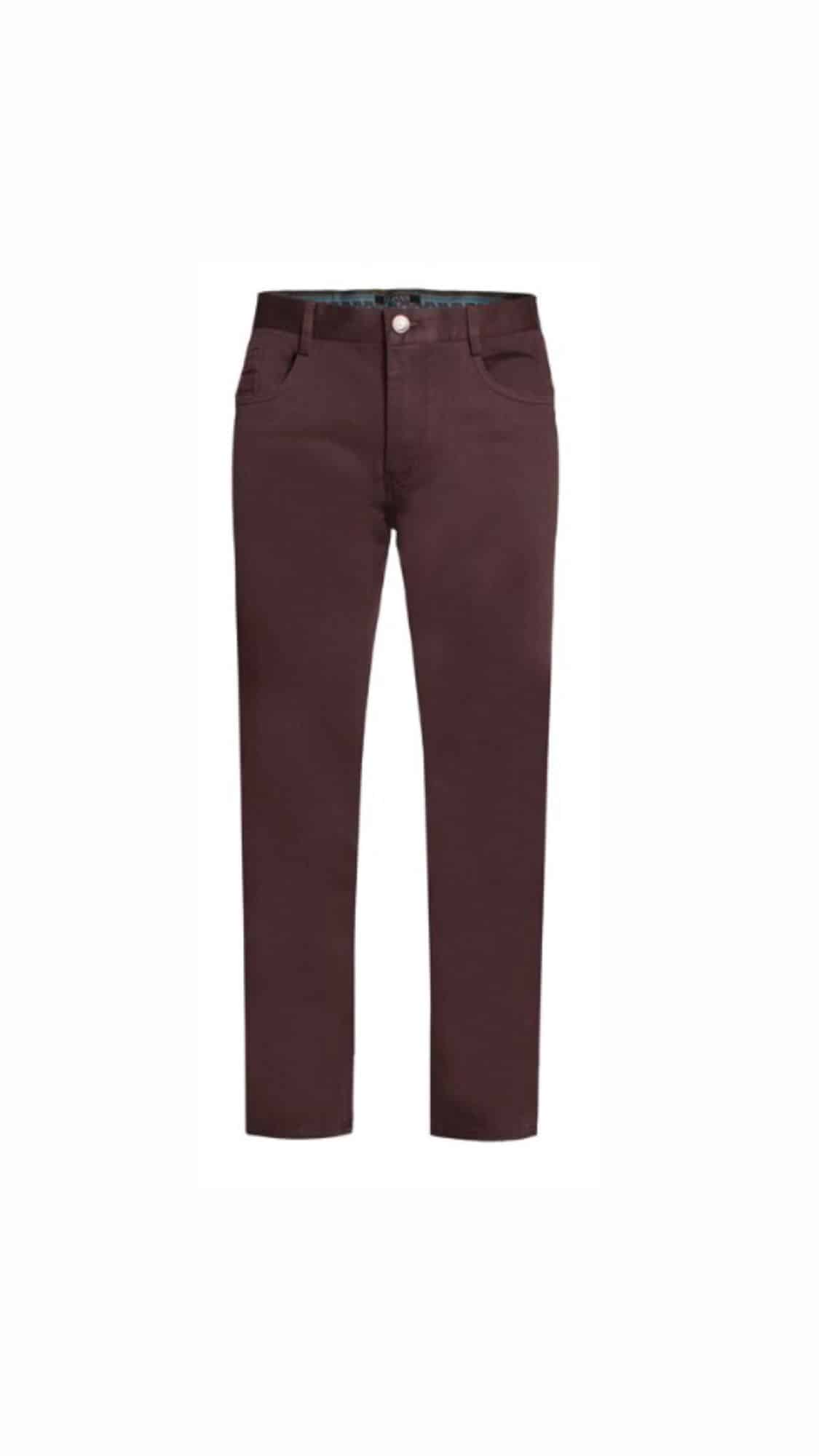 PANTS #1122 BURGUNDY image 0