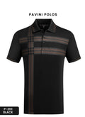 #P-3111 BLACK POLO PAVINI image 0